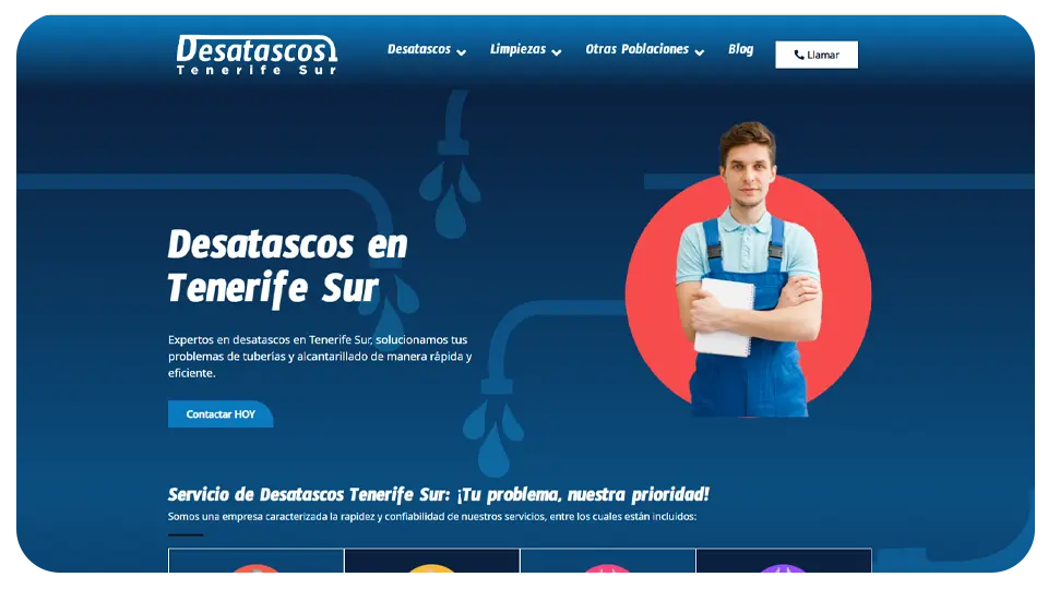 sitio web wordpress rent